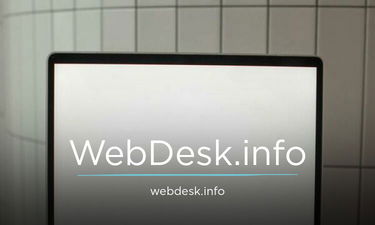 WebDesk.info - Creative brandable domain for sale