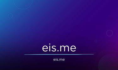 EIS.me - Creative brandable domain for sale