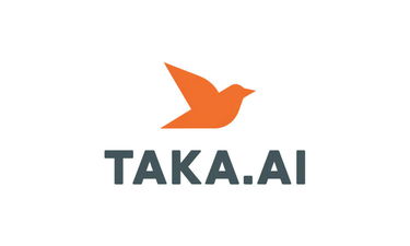 Taka.AI - Creative brandable domain for sale