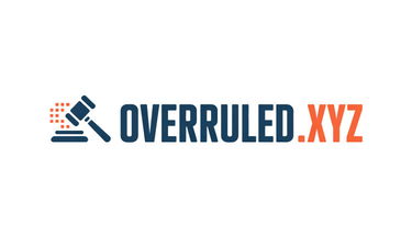 Overruled.xyz - Creative brandable domain for sale