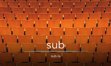 Sub.la - Creative brandable domain for sale