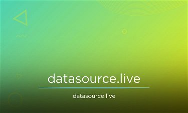 DataSource.Live - Creative brandable domain for sale