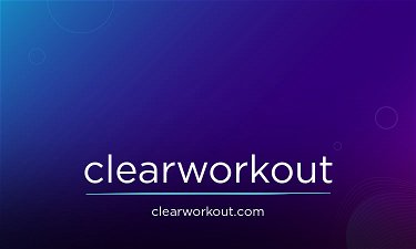 ClearWorkout.com - Creative brandable domain for sale