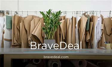 BraveDeal - Cool premium startup names for sale
