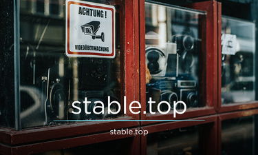 Stable.top - Creative brandable domain for sale