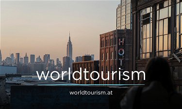 WorldTourism.at - Creative brandable domain for sale