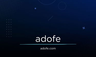 Adofe.com - Creative brandable domain for sale