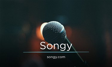 Songy.com - Creative brandable domain for sale