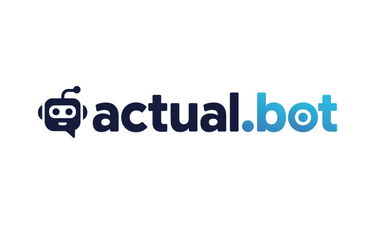 Actual.bot - Creative brandable domain for sale