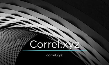 Correl.xyz - Creative brandable domain for sale