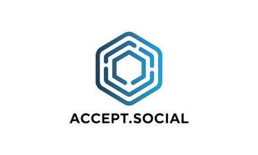 accept.social - Creative brandable domain for sale