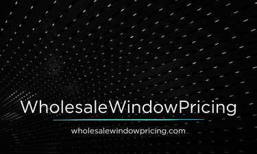 WholesaleWindowPricing.com - Creative brandable domain for sale
