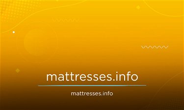 Mattresses.info - Creative brandable domain for sale