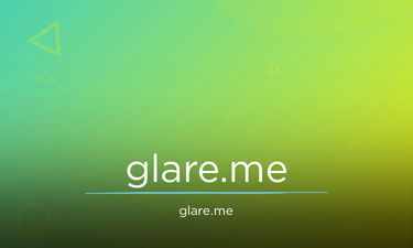 Glare.Me - Creative brandable domain for sale
