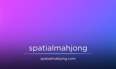 SpatialMahjong.com - Creative brandable domain for sale