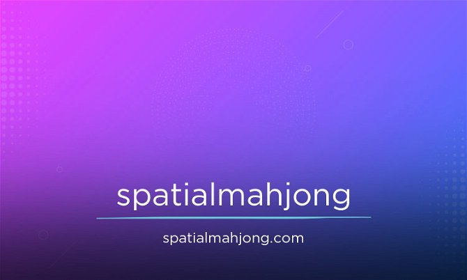 SpatialMahjong.com