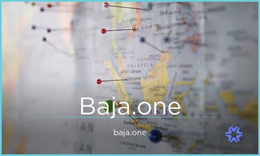 Baja.one - Creative brandable domain for sale