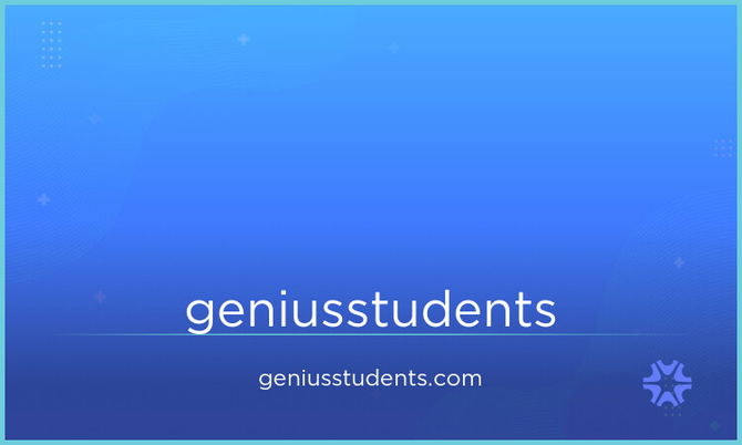 GeniusStudents.com