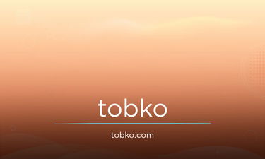 Tobko.com - Creative brandable domain for sale