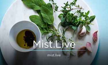 Mist.live - Creative brandable domain for sale