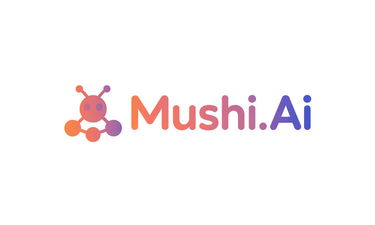 Mushi.ai - Creative brandable domain for sale