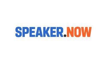 Speaker.Now - Creative brandable domain for sale