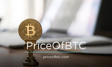 PriceOfBTC.com - Creative brandable domain for sale