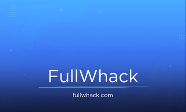 FullWhack.com - Creative brandable domain for sale