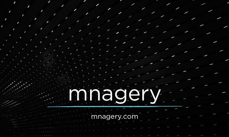 Mnagery.com - Creative brandable domain for sale
