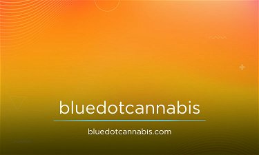 BlueDotCannabis.com - Creative brandable domain for sale