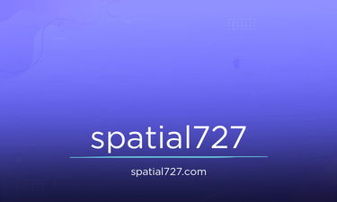 Spatial727.com - Creative brandable domain for sale