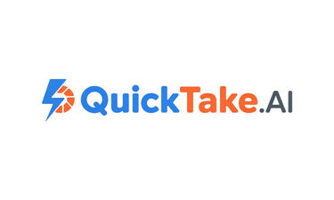 QuickTake.ai - Creative brandable domain for sale