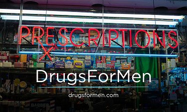 DrugsForMen.com - Creative brandable domain for sale