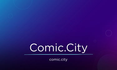 Comic.City - Creative brandable domain for sale