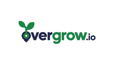 Overgrow.io - Creative brandable domain for sale