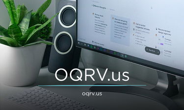 OQRV.us - Creative brandable domain for sale