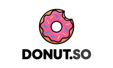 Donut.so - Creative brandable domain for sale