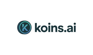 Koins.ai - Creative brandable domain for sale