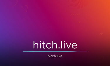 Hitch.live - Creative brandable domain for sale