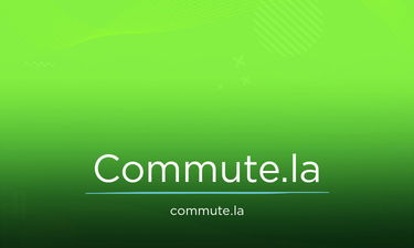 Commute.la - Creative brandable domain for sale