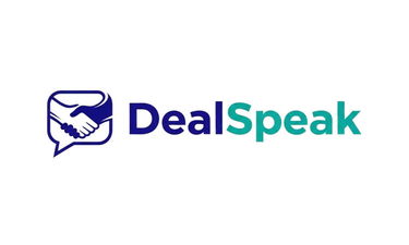 DealSpeak.com - Creative brandable domain for sale