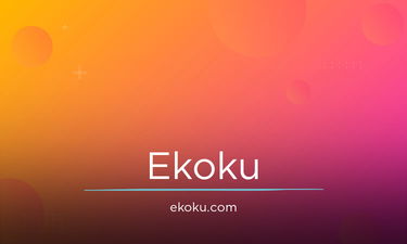 Ekoku.com - Creative brandable domain for sale