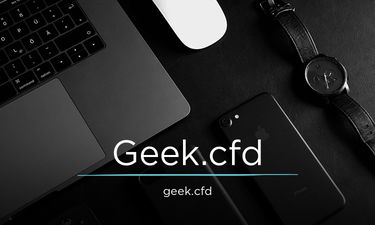 Geek.cfd - Creative brandable domain for sale
