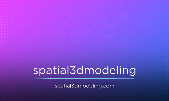 Spatial3Dmodeling.com