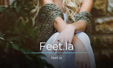 Feet.la - Creative brandable domain for sale