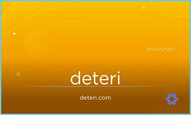Deteri.com - Creative brandable domain for sale