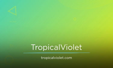 TropicalViolet.com - Creative brandable domain for sale