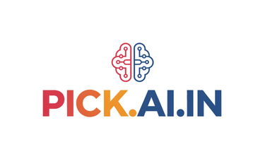 Pick.AI.In - Creative brandable domain for sale