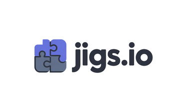 Jigs.io - Creative brandable domain for sale
