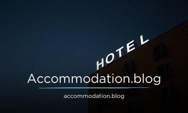 Accommodation.blog - Creative brandable domain for sale